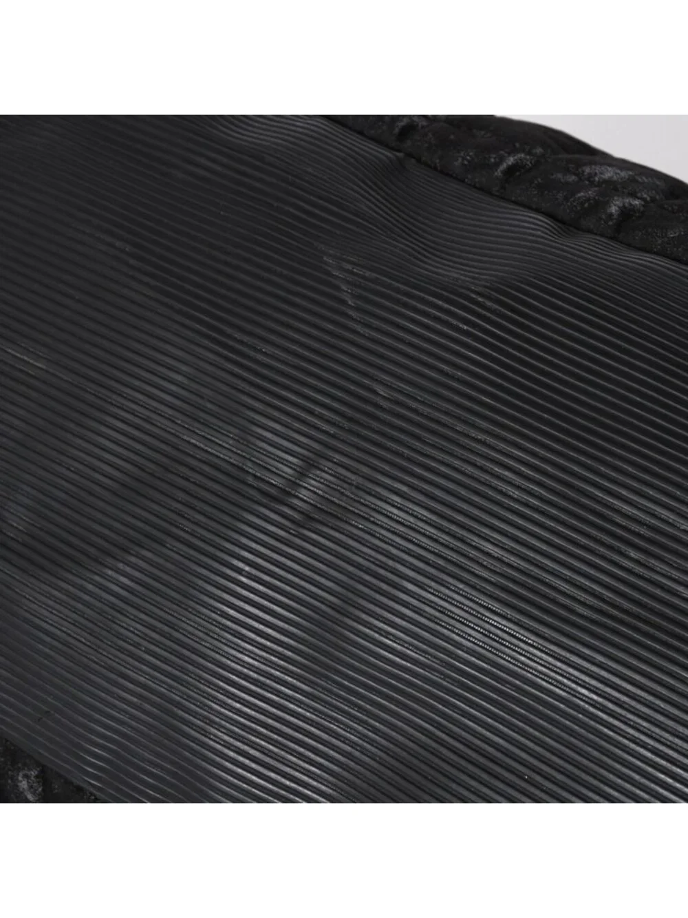 Chanel Sports Line Boston Bag Quilted Black Silver